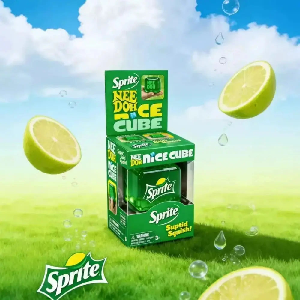 Sprite Nee Doh Nice Cube boxed squishy cube