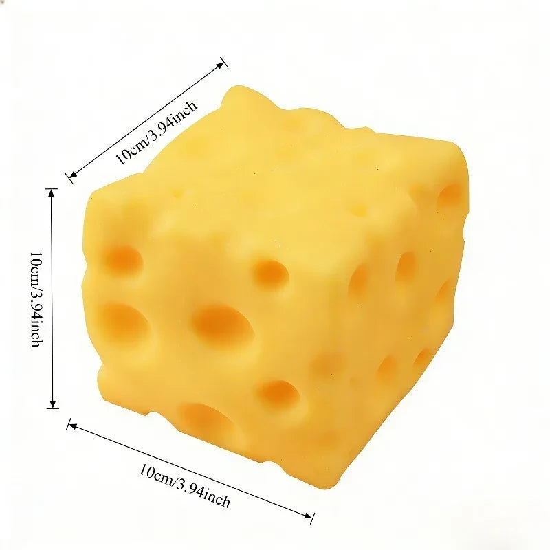 Giant Cheese Squeeze Toy