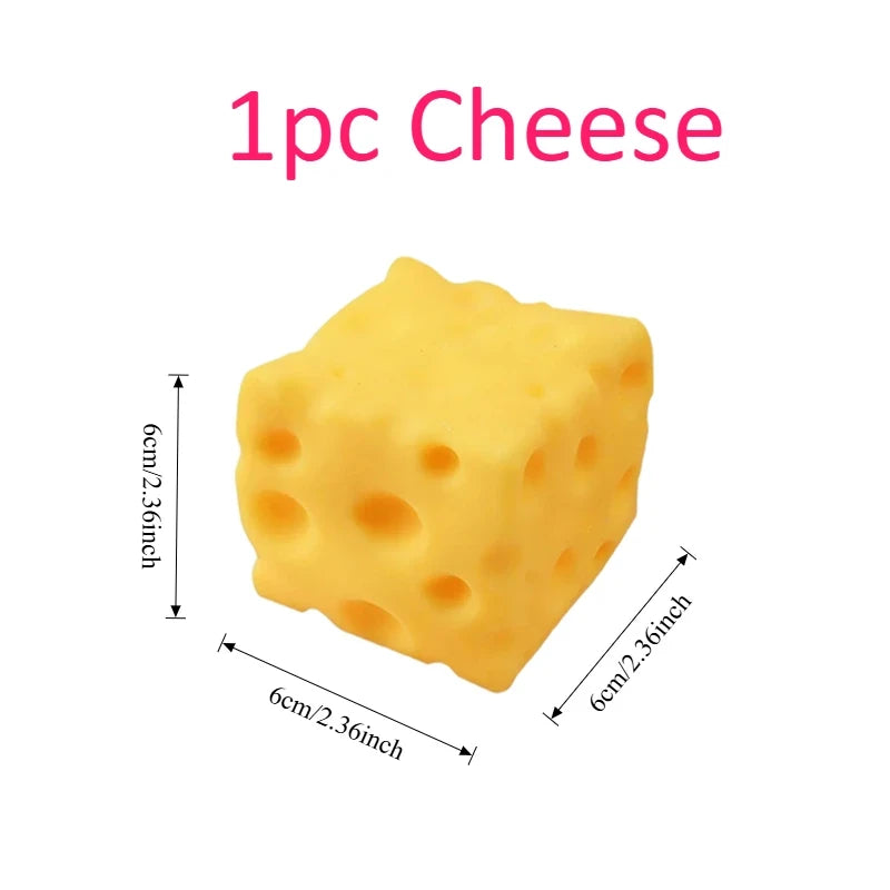 Giant Cheese Squeeze Toy