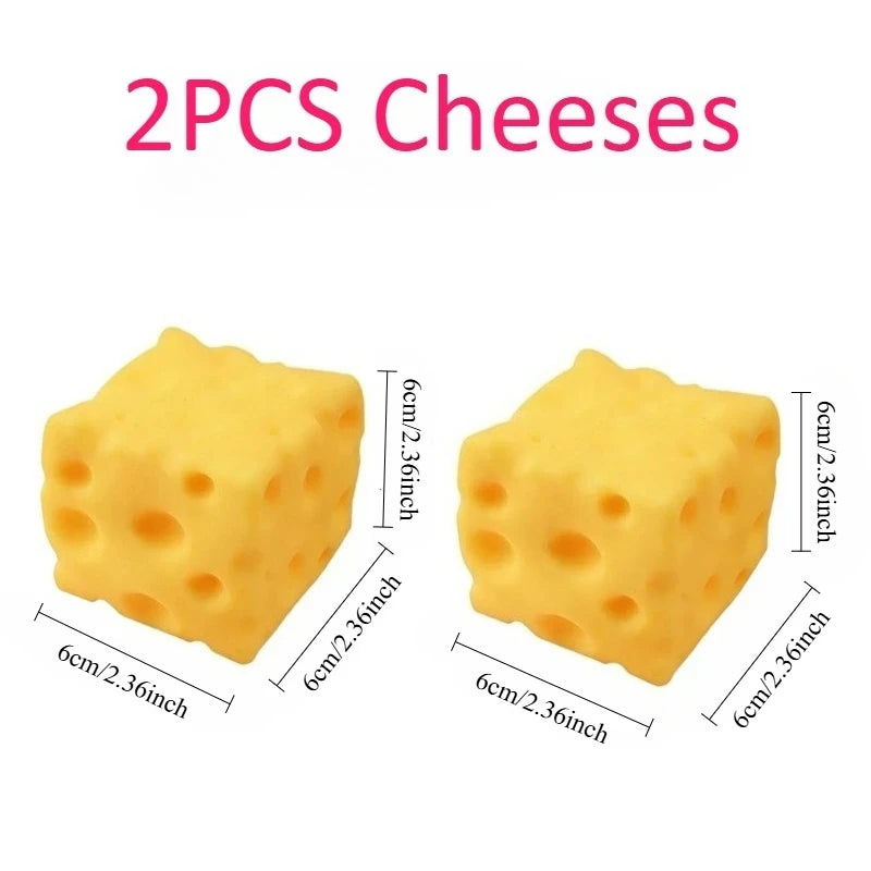 Giant Cheese Squeeze Toy
