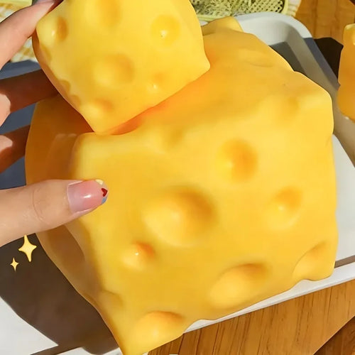 Giant Cheese Squeeze Toy