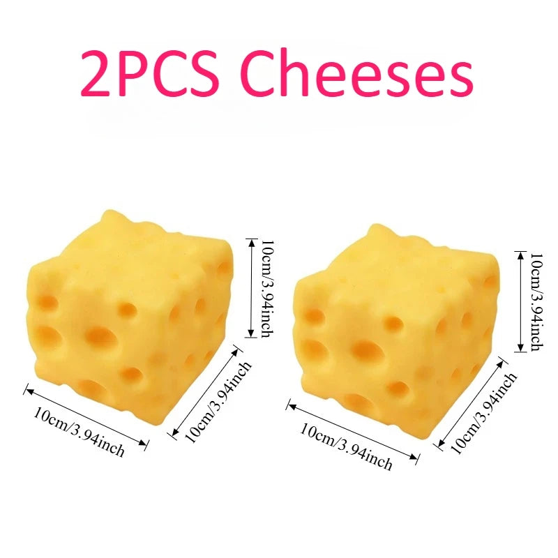 Giant Cheese Squeeze Toy
